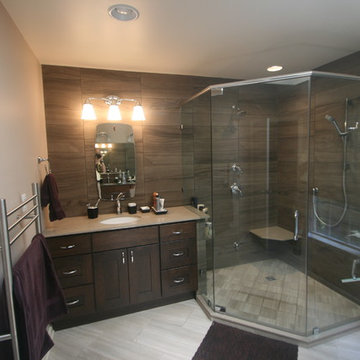AFTER: Master Shower
