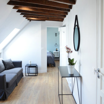 Relooking 2 pièces sous les toits