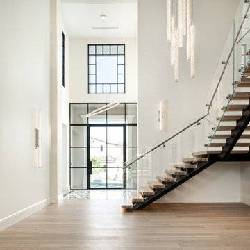 Modern Floating Staircase View