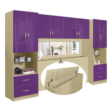 Studio Pier Wall Mirrored Storagemax Headboard