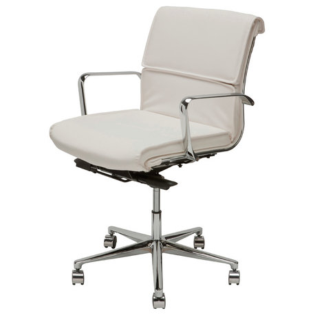 Lucia Office Chair, White