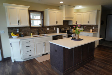 Farmhouse kitchen photo in Other