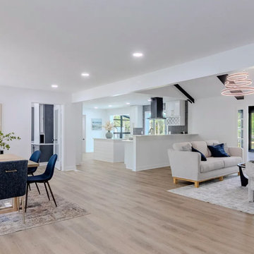 Open Concept Living Room & Kitchen Remodel – Indianapolis, IN
