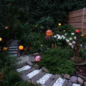 New York City Garden in Greenwich Village