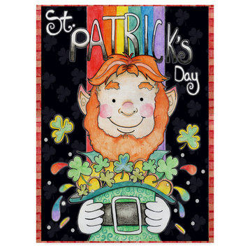 Valarie Wade 'St Patricks Day' Canvas Art, 47"x35"