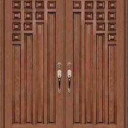 Decorative Double Door - Front Doors