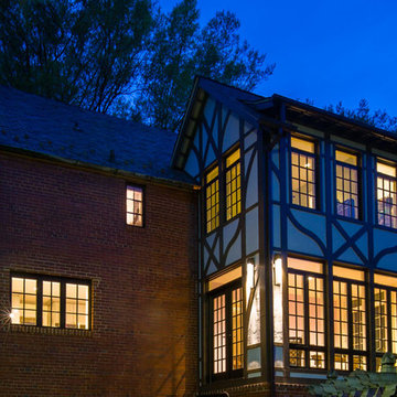 Two-Story Rear Tudor Home Addition