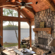 cabin porch