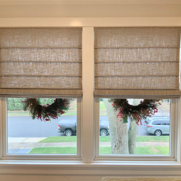 Fabric Roman Shades Reverse Roman
