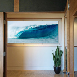 Aaron Chang Residential Installations: Teahupoo - Fine Art Prints