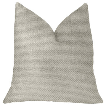 Sanctuary White Luxury Throw Pillow, 20"x26" Standard