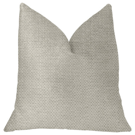 Sanctuary White Luxury Throw Pillow, 26"x26"