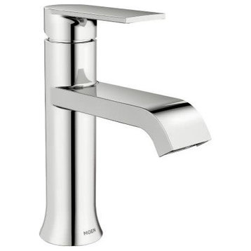 Moen WS84760 Genta 1.2 GPM 1 Hole Bathroom Faucet - Chrome