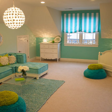 Palm Beach Chic Teenage Bedroom