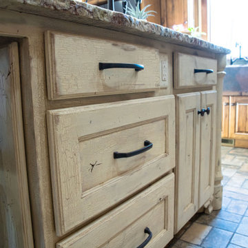 Rustic Kitchen in Hickory and Alder