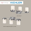 Kichler 5077 Hendrik 2 Light 15"W Vanity Light Bathroom Fixture - Brushed