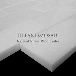 Bianco Dolomiti Marble Italian White Dolomite 3x6 Marble Subway Tile Polished - Products