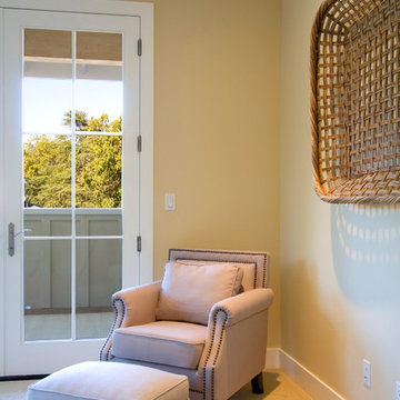 Misted Yellow Bedroom Seating Area