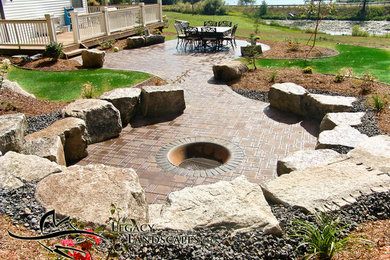 Example of a patio design in Seattle
