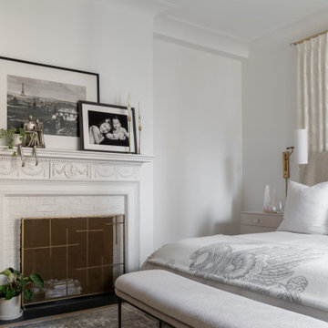 Gracefully Neutral Principal Bedroom, Great Neck, NY