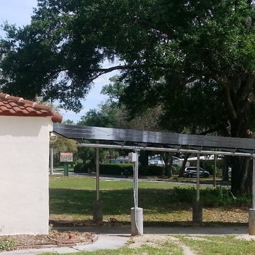 Solar Photovoltaic Carports and Rooftop, Tampa Florida
