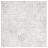 Safavieh Orchard Collection ORC672F Rug, Grey/Gold, 5' X 5' Square
