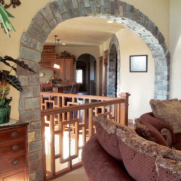 Using stone on interior walls