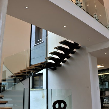 Escalier et passerelle