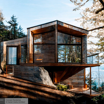 Modern West Coast Luxury Cabin