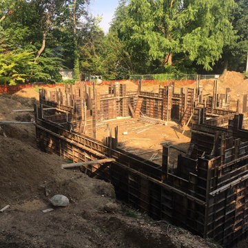 Construction Chronology of a new Luxury Residence in Flower Hill, NY