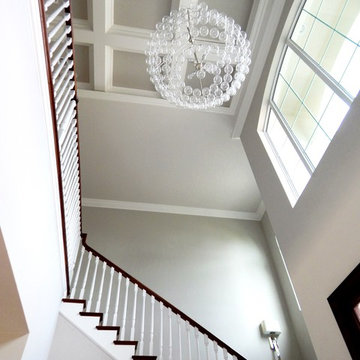 Conventional stair with flared bottom - Naples