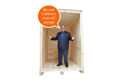Stelios inside of one of our pods!