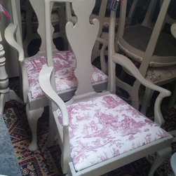 SOLD-Pair of vintage carver chairs...&pound;130.00 - Furniture