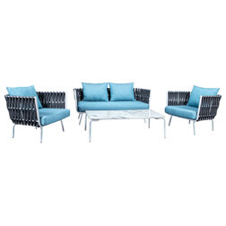 Beach Style Outdoor Lounge Sets by LeisureMod