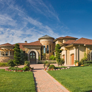 Sater Design Collection's 8068 "Villa Sabina" Home Plan