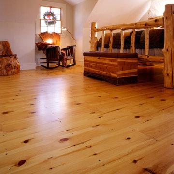 New England Red Pine Wide Plank Flooring