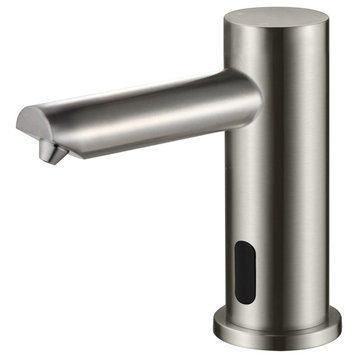 Marsala Minimalist Modern Brushed Nickel Sensor Soap Dispenser