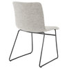 Bruce Fabric Dining Side Chair,, Set of 2, Pebbled Cream
