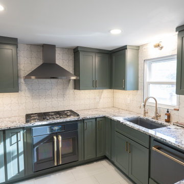 Storage-Focused Kitchen Remodel with Custom Pantry + Layout Reconfiguration