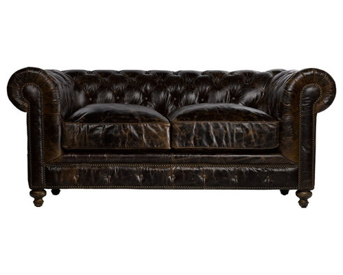 Leather Sofas Living Room Sets Cigar Club Leather Chesterfield Sofa Sofas