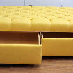 Custom Ottomans and Benches - Footstools And Ottomans