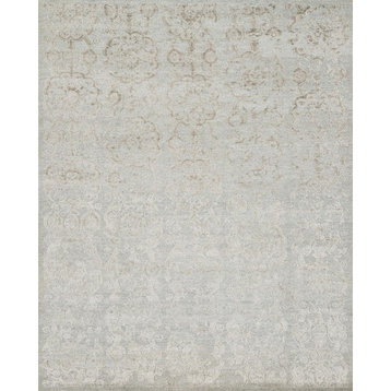 Gray Pewter Hand-knotted Cyrus Area Rug by Loloi, 2'0"x3'0"