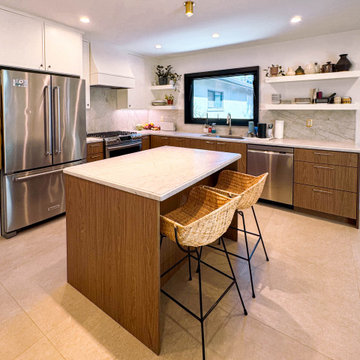 Fire Rebuild & Addition with Kitchen and Bathroom Remodel in Pasadena