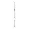 19 5/8"W x 19 5/8"H Classic EnduraWall Decorative 3D Wall Panel, White, 50/PK