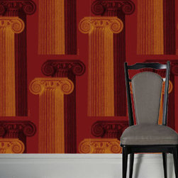 Ionica by Fornasetti 2003 Wallpaper - Wallpaper