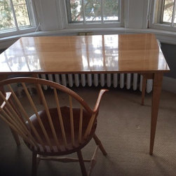 Minimalist Solid Cherry Desk - Furniture