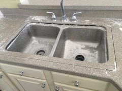 Corian Sink Cracked Repair Replace