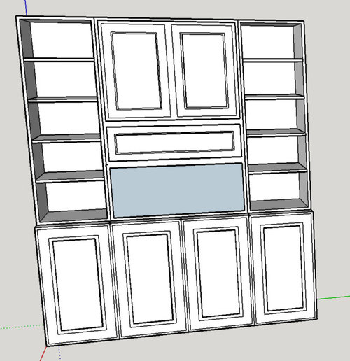 Open or closed bookcase?