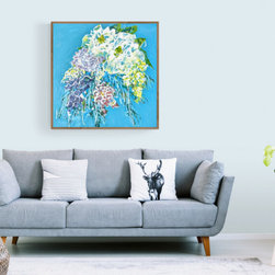 The Bouquet - Abstract Floral - Paintings