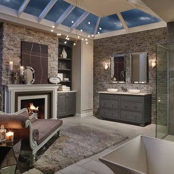 Omega Cabinetry: Elegant Master Bathroom